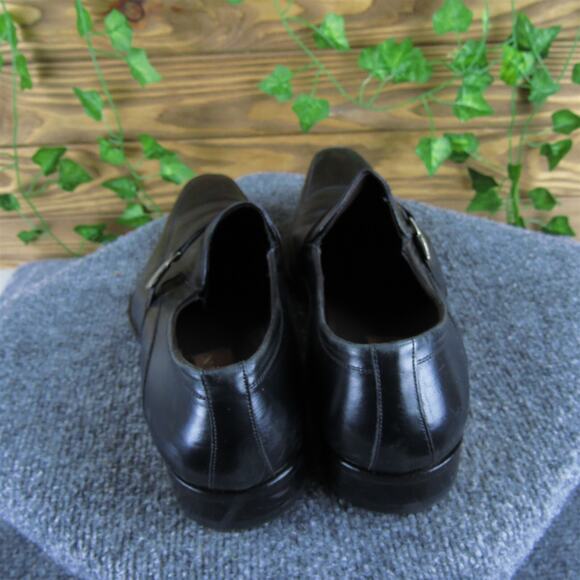 Mezlan Men's 1968 Loafer Black‎ Leather Size 11 Medium Gently Used 2025 - Picture 4 of 6